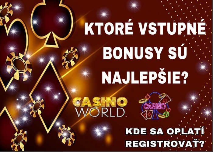 Bonus za registráciu bez vkladu Využite výhody ešte dnes!